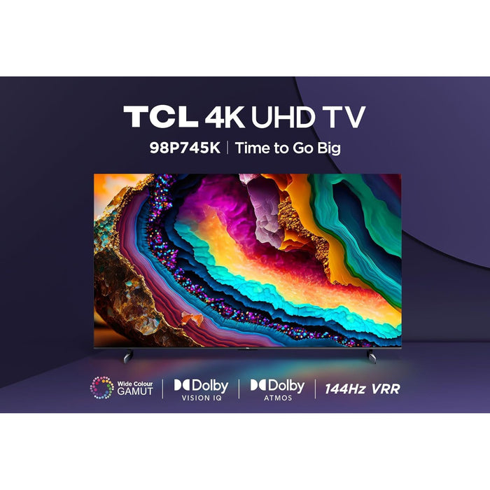 TCL 98P745K 98" 4K Smart LED TV