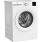 Beko BMN3WT3821W 8kg 1200 Spin Washing Machine - White