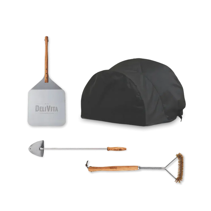 DeliVita Wood Fired Oven Orange with Starter Bundle-northXsouth Ireland