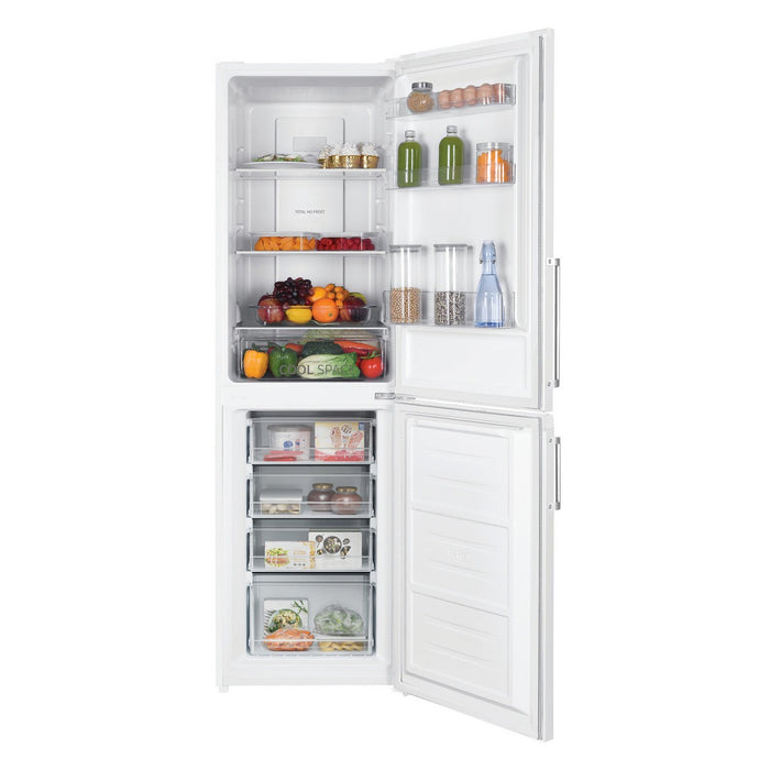 Hoover HOCH1T518EWHK 54cm 60/40 Frost Free Fridge Freezer - White