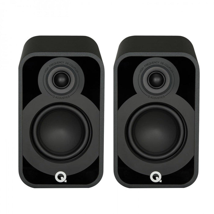 Q Acoustics 5020 Bookshelf Speaker Pair Black-northXsouth Ireland