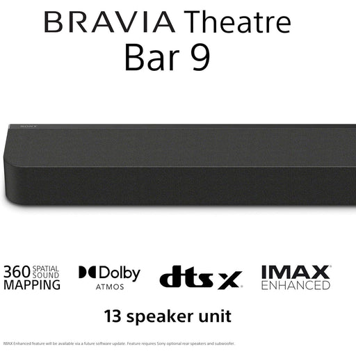 Sony HTA9000 7.0.2 Dolby Atmos® Soundbar - Black-northXsouth Ireland