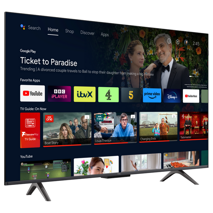 TCL 43C655K 43" 4K QLED HDR Pro Android TV