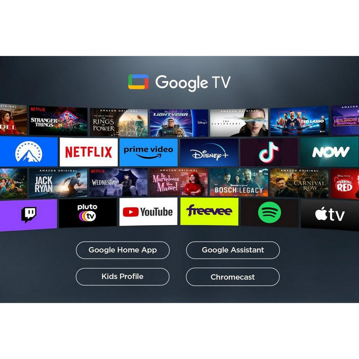 TCL 50C805K 50" 4K QLED Mini-LED HDR Google TV