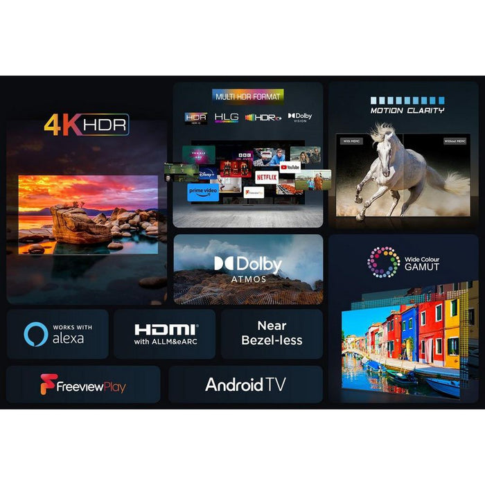 TCL 50P755K 50" 4K HDR Android TV