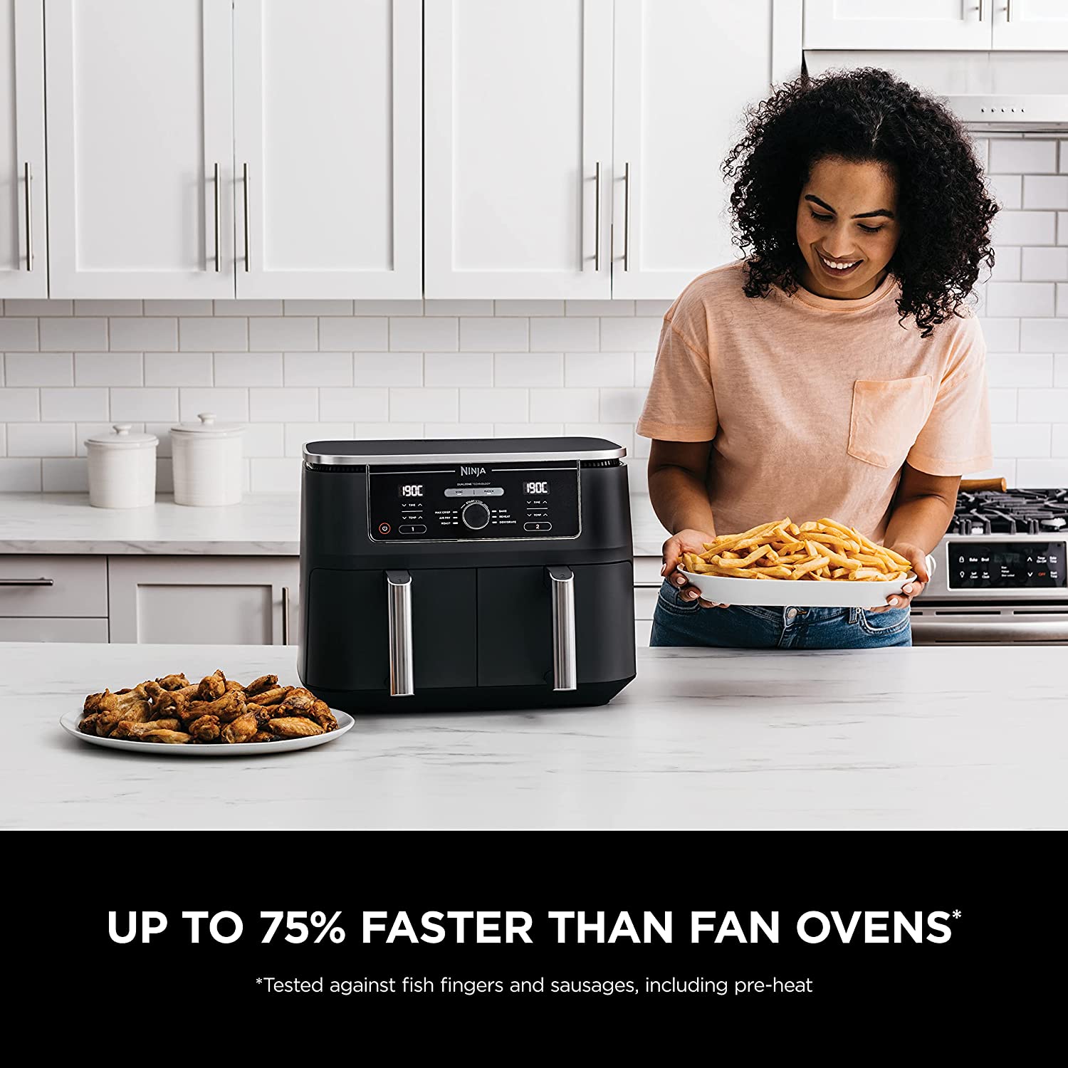 Ninja AF400UK Dual Zone Air Fryer 9.5L-northXsouth Ireland