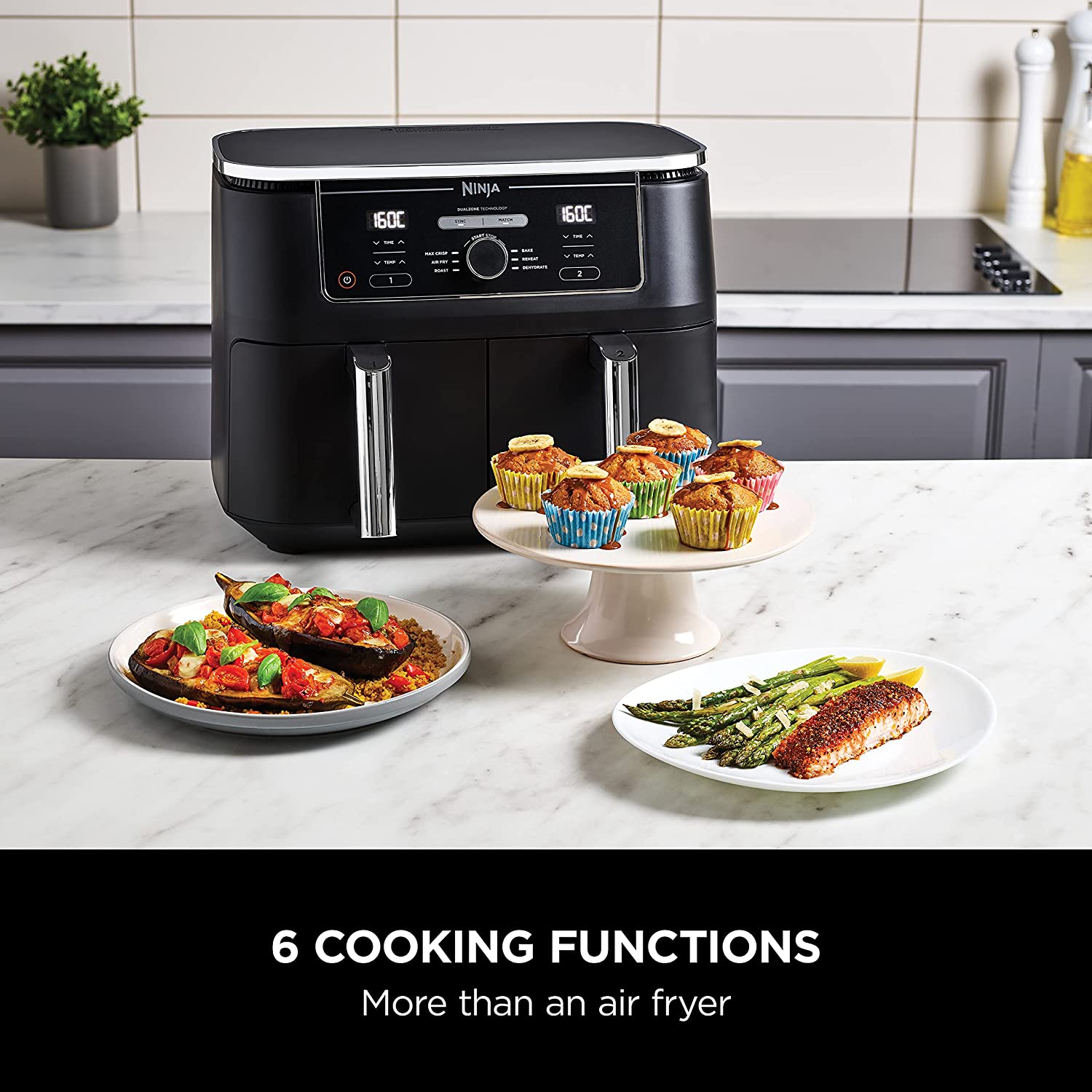 Ninja AF400UK Dual Zone Air Fryer 9.5L-northXsouth Ireland