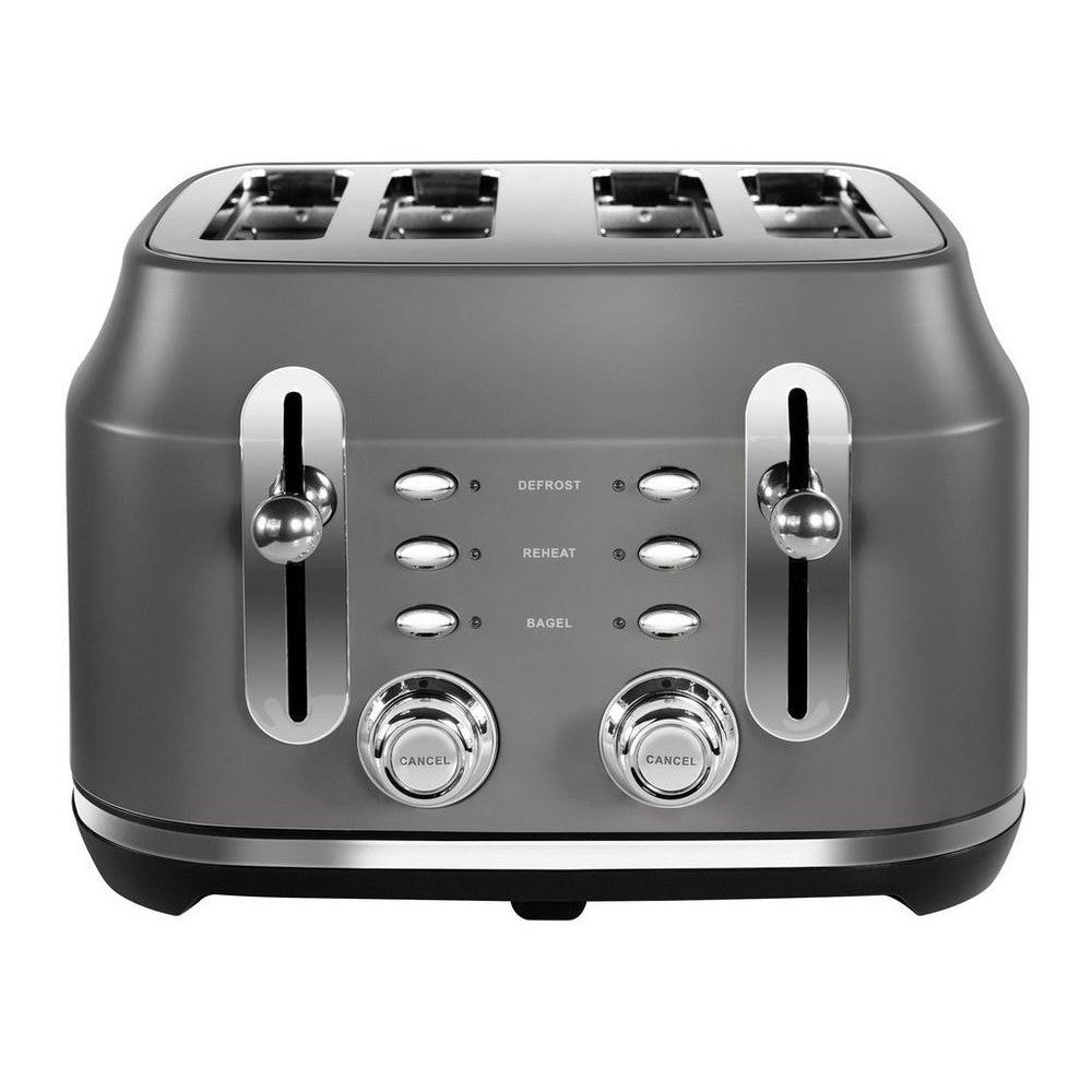 Rangemaster Traditional 4 Slice Toaster Grey-northXsouth Ireland